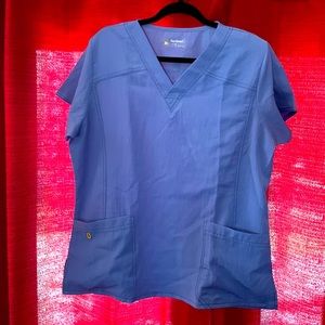 4 Nurses scrub tops: to be sold together all different styles and colors